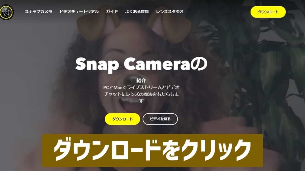 簡単図解 Snap Cameraの使い方 ダウンロードと基本操作方法 あそびdeまなぶ